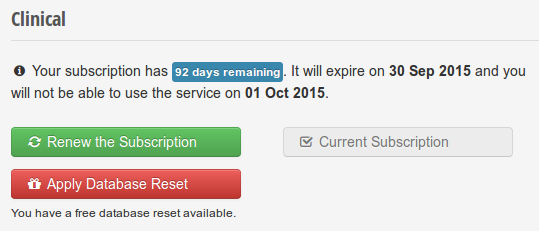 Dashboard subscriptions Dashboard subscriptions